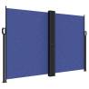 Retractable Side Awning Blue 160x600 cm - Privacy & Style