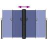 Retractable Side Awning Blue 160x600 cm - Privacy & Style