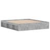 Concrete Grey Super King Size Bed Frame 180x200 cm | Hipo Market