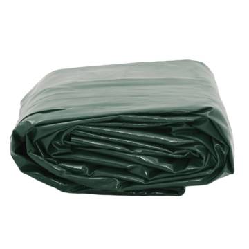 Heavy-Duty Green Tarpaulin 3x6 m - Durable & Versatile Cover