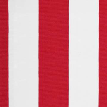 Replacement Awning Fabric Red & White Stripe - 5x3.5m