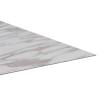 Self-Adhesive PVC Flooring Planks - White Marble 5.11 m²