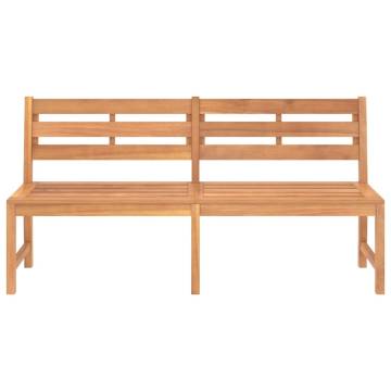 Garden Bench 180 cm Solid Teak Wood - Durable & Stylish