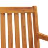 Garden Swing Bench 110 cm Solid Acacia Wood - Relax Outdoors