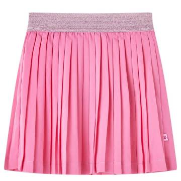 Kids' Pleated Skirt Pink 128 - Stylish & Comfortable