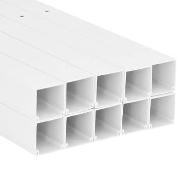 Cable Trunking 60x60 mm 10 m PVC - Organize Your Space