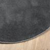 Rug OVIEDO Short Pile Anthracite Ø 280 cm | HipoMarket