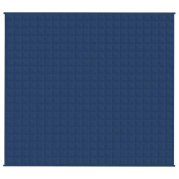 Weighted Blanket Blue 200x220 cm - Sleep Better with Comfort