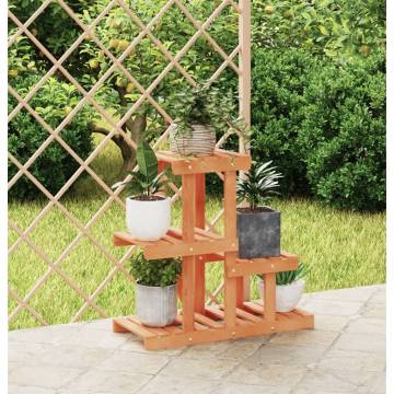 Solid Wood Fir Flower Stand - 58x25x51 cm | HipoMarket