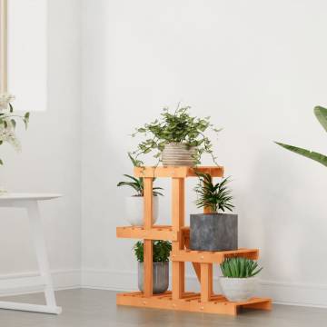 Solid Wood Fir Flower Stand - 58x25x51 cm | HipoMarket