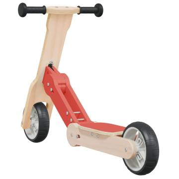 Kids 2-in-1 Red Scooter | Fun & Safe Balance Bike