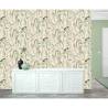 DUTCH WALLCOVERINGS Flamingo Cream & Mint Wallpaper