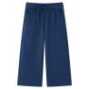 Kids' Pants with Wide Legs Navy 140 Size 140 (9-10y) 