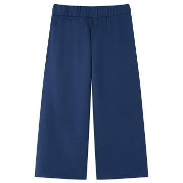 Kids' Wide Leg Pants Navy - Affordable & Stylish | Hipomarket