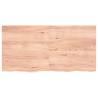 Light Brown Bathroom Countertop - Solid Oak Wood | Hipo Market