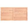 Light Brown Bathroom Countertop - Solid Oak Wood | Hipo Market