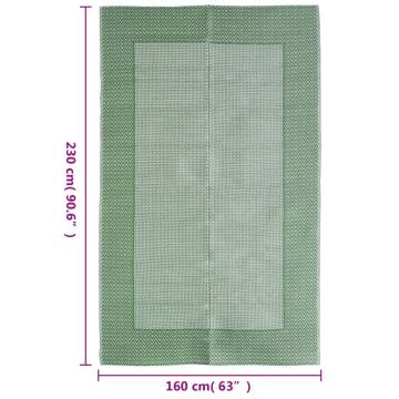 Trendy Outdoor Rug Green 160x230 cm - Hipomarket