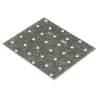 Perforated Plates 20 pcs Galvanised Steel 120x100 mm - HipoMarket