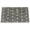 Perforated Plates 20 pcs Galvanised Steel 120x100 mm - HipoMarket