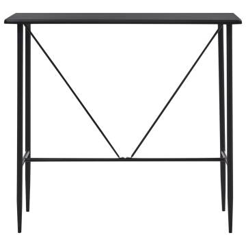 5 Piece Black Bar Set - Modern Design for Your Home & Bars