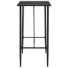 5 Piece Black Bar Set - Modern Design for Your Home & Bars