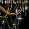 Elegant 2-layer Golden Chandelier - 15 x E14 Bulbs