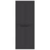 Outdoor Storage Cabinet Black 65x37x165 cm | HipoMarket