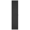 Outdoor Storage Cabinet Black 65x37x165 cm | HipoMarket