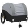 Sturdy Black & Grey Bike Trailer - 45 kg Capacity | Hipo Market