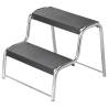 ProPlus Double Step Stool for Caravans/Motorhomes - Black