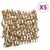  Artificial Ivy Trellis Expandable 5 pcs Dark Pink 180x60 cm Size 180 x 60 cm Quantity in Package 5 