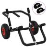 Kayak Trolley Foldable 90 kg Aluminium Size 70.5 x 64 x 47.5 cm Quantity in Package 1 