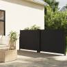 Retractable Side Awning Black 140x1000 cm Colour black Size 140 x 1000 cm Quantity in Package 1 