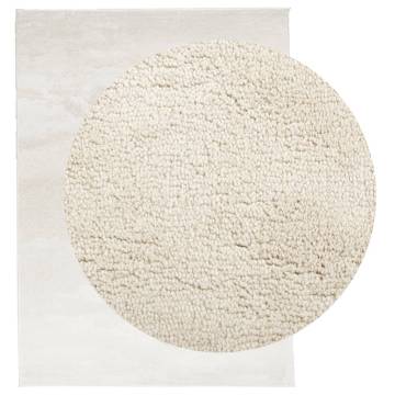 Rug OVIEDO Short Pile Beige 240x340 cm - Stylish Home Comfort