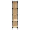 5-Tier Bookcase in Sonoma Oak - Stylish & Durable Storage