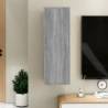 TV Cabinet Grey Sonoma 30.5x30x90 cm Engineered Wood Colour grey sonoma Quantity in Package 1 Height 90 cm 