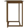 Bar Table Honey Brown - Solid Wood Pine 80x80x110 cm | HipoMarket