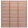 WPC Fence Panel 180x180 cm Brown - Durable & Stylish