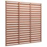 WPC Fence Panel 180x180 cm Brown - Durable & Stylish