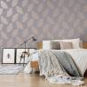 DUTCH WALLCOVERINGS Fawning Feather Grey/Rose Gold Wallpaper