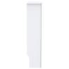 MDF Radiator Cover White 78 cm - Stylish & Durable Design