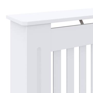 MDF Radiator Cover White 78 cm - Stylish & Durable Design