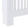 MDF Radiator Cover White 78 cm - Stylish & Durable Design