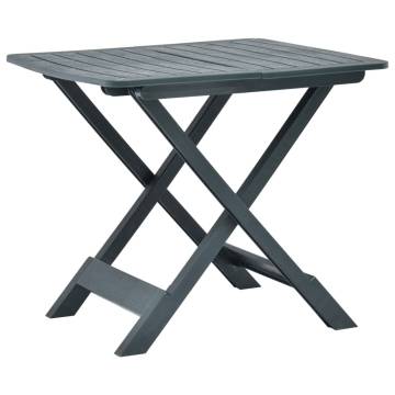 Folding Garden Table Green - Durable & Stylish | Hipo Market