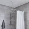 Kleine Wolke Shower Curtain Rod - 3 Sizes Chrome - Stylish & Easy