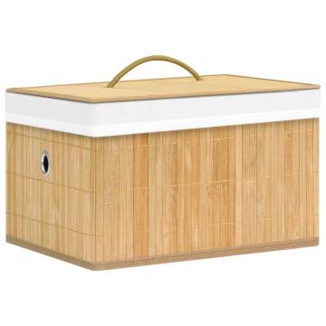 Bamboo Storage Boxes - Set of 4 | Stylish & Practical Storage