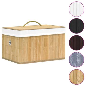 Bamboo Storage Boxes - Set of 4 | Stylish & Practical Storage