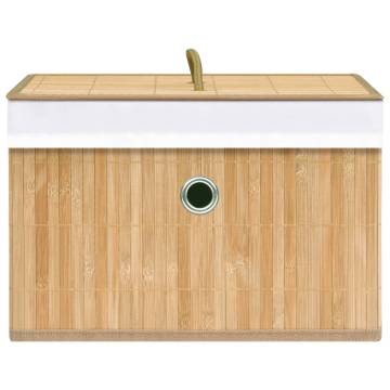 Bamboo Storage Boxes - Set of 4 | Stylish & Practical Storage