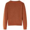 Kids' Cardigan Knitted Cognac - Stylish & Comfortable