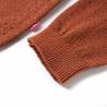 Kids' Cardigan Knitted Cognac - Stylish & Comfortable